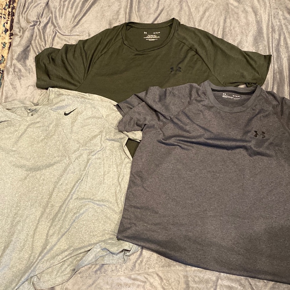 Lot of 4 Men’s Dri-Fit shirts. All size XL.